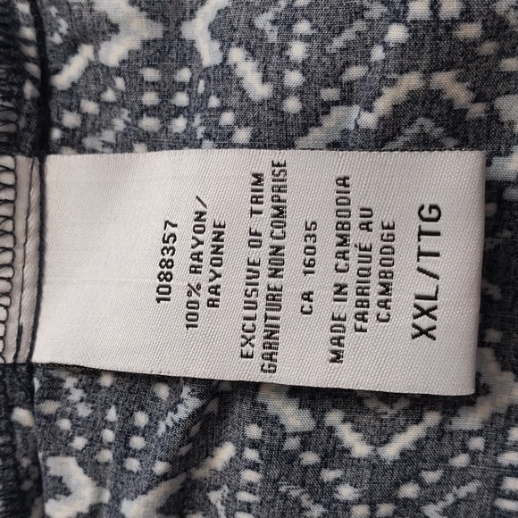 Nicole Miller sleeveless top Blouse for women sz XXL in Dark blue - Picture 8 of 8